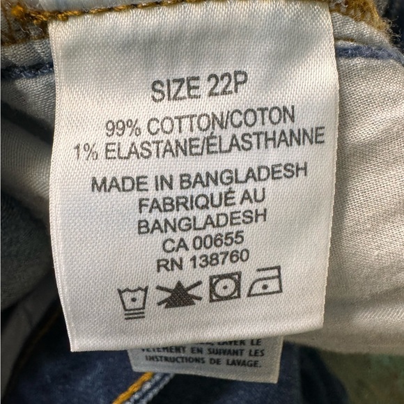 Pennington’s Petite 1948 Fit Straight Leg Jeans - d/C Jeans Size 22 Petite - Picture 10 of 12